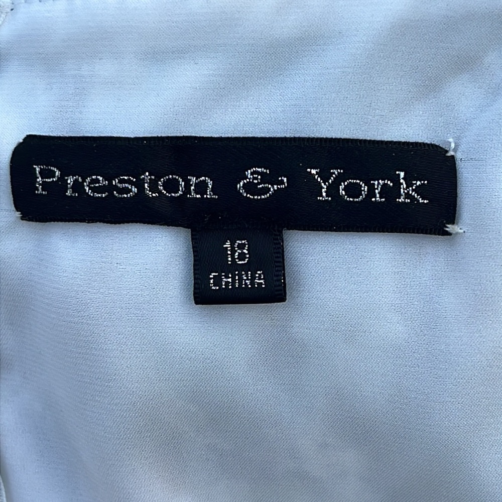 Preston & York lovely pastel sheath dress 18 - Picture 6 of 12